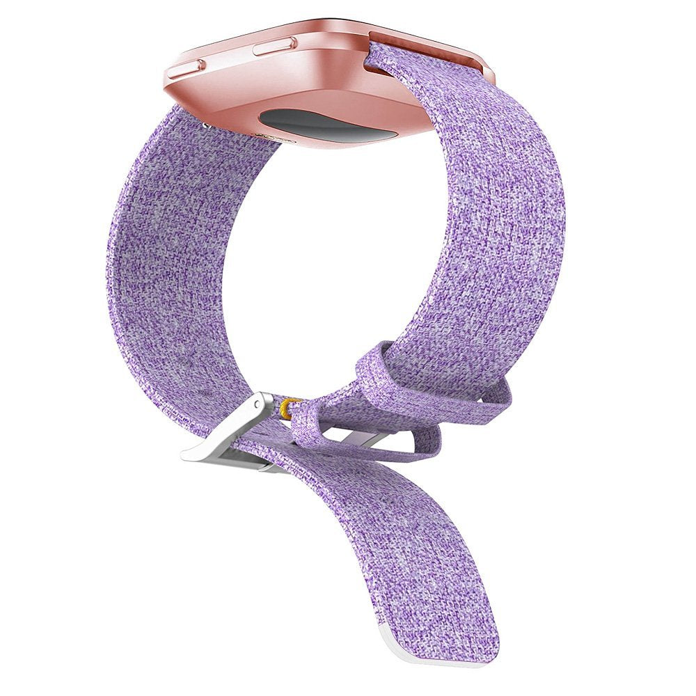 22mm Stainless Steel Clasp Nylon Wristband for Samsung Gear S3 Classic / Huawei Watch GT, etc.