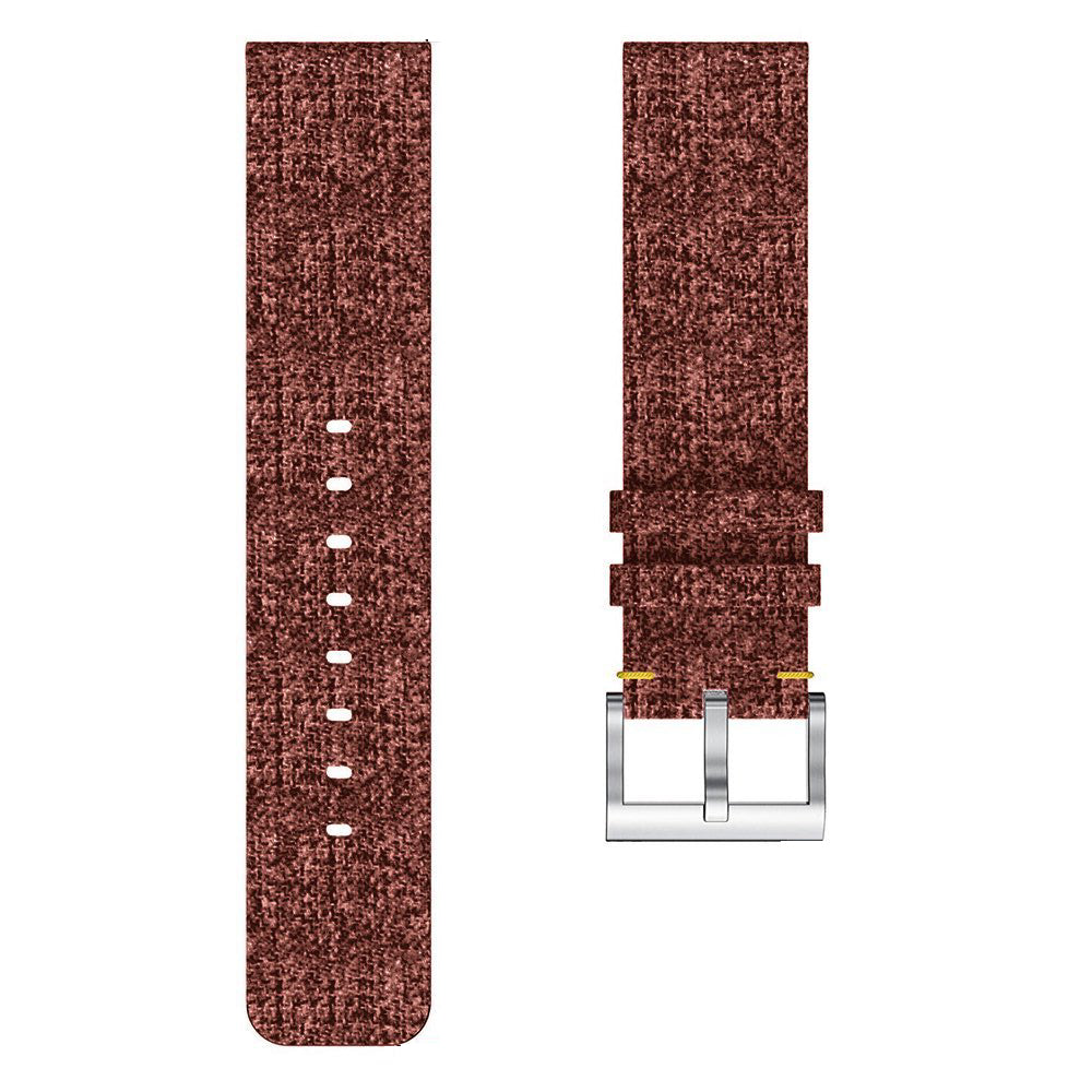 22mm Stainless Steel Clasp Nylon Wristband for Samsung Gear S3 Classic / Huawei Watch GT, etc.