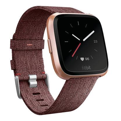 22mm Stainless Steel Clasp Nylon Wristband for Samsung Gear S3 Classic / Huawei Watch GT, etc.