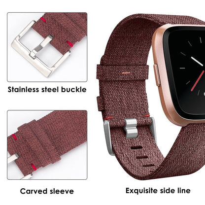 22mm Stainless Steel Clasp Nylon Wristband for Samsung Gear S3 Classic / Huawei Watch GT, etc.