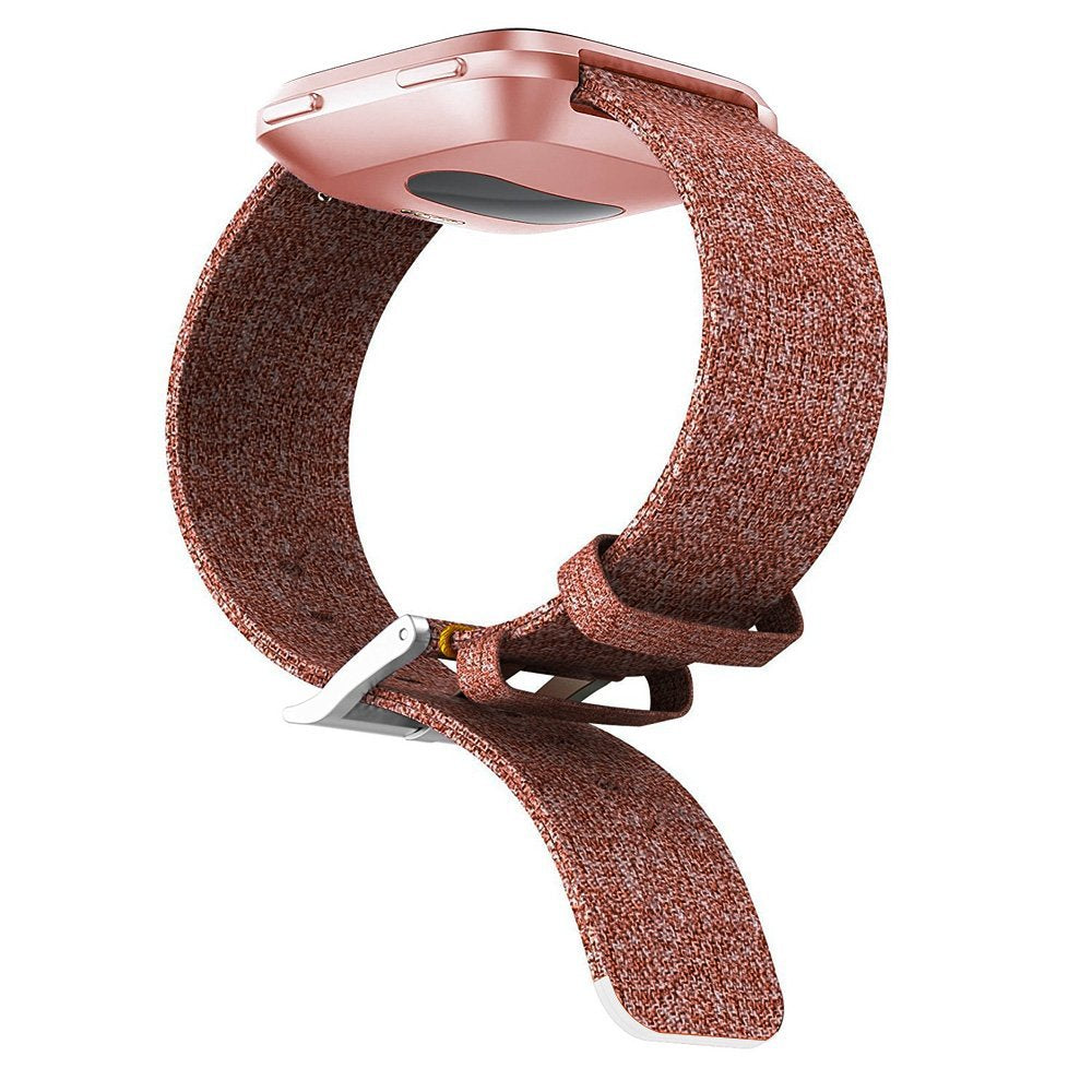 22mm Stainless Steel Clasp Nylon Wristband for Samsung Gear S3 Classic / Huawei Watch GT, etc.