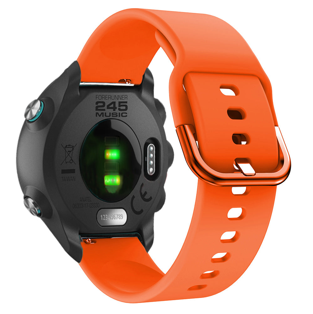 20mm Silicone Smart Watch Band for Garmin Forerunner 245