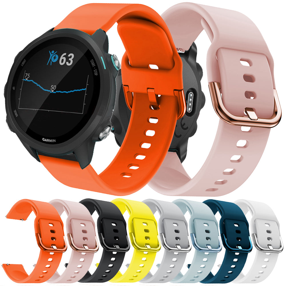20mm Silicone Smart Watch Band for Garmin Forerunner 245