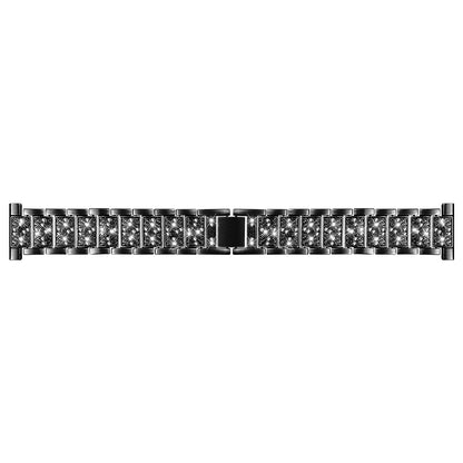 22mm Rhinestone Decor Stainless Steel Smart Watchband for Samsung Gear S3 Classic/Frontier
