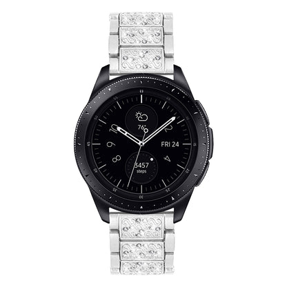22mm Rhinestone Decor Stainless Steel Smart Watchband for Samsung Gear S3 Classic/Frontier