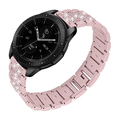 22mm Rhinestone Decor Stainless Steel Smart Watchband for Samsung Gear S3 Classic/Frontier