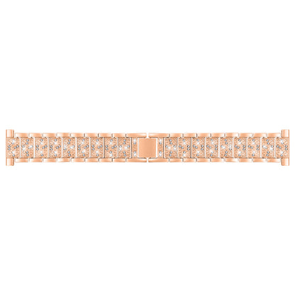 22mm Rhinestone Decor Stainless Steel Smart Watchband for Samsung Gear S3 Classic/Frontier