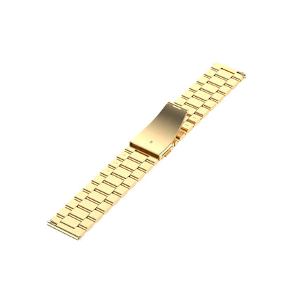 20mm Watch Band Stainless Steel for Samsung Galaxy Watch Active R500/Garmin Vivoactive 3, Folding Clasp Watch Strap Replacement
