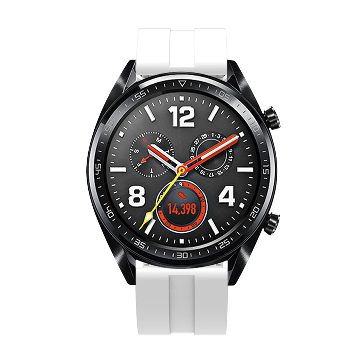 22mm Silicone Watch Strap Replacement Adjustable Watch Band for Huawei Watch GT