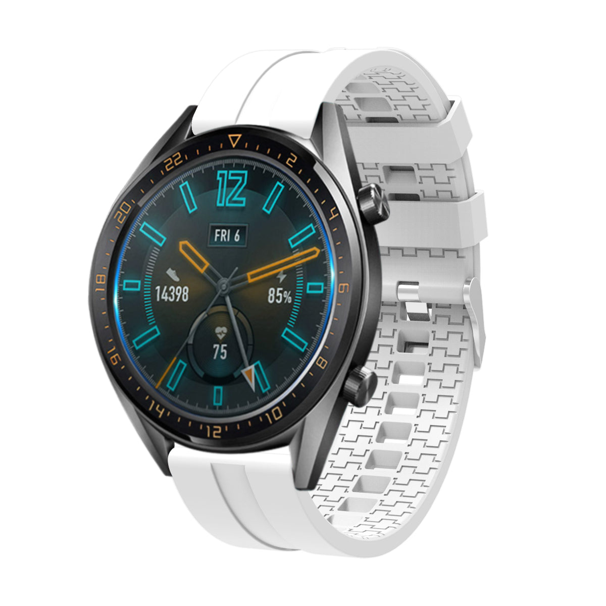 22mm Silicone Watch Strap Replacement Adjustable Watch Band for Huawei Watch GT