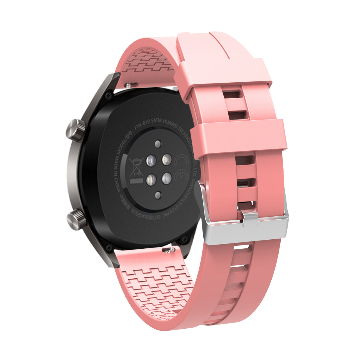 22mm Silicone Watch Strap Replacement Adjustable Watch Band for Huawei Watch GT