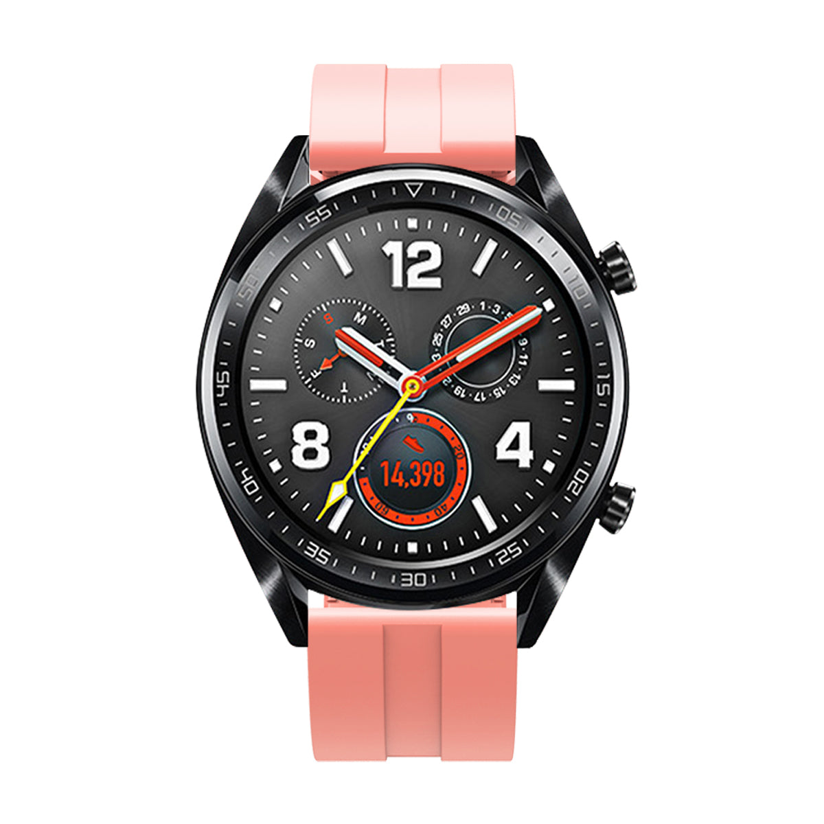22mm Silicone Watch Strap Replacement Adjustable Watch Band for Huawei Watch GT