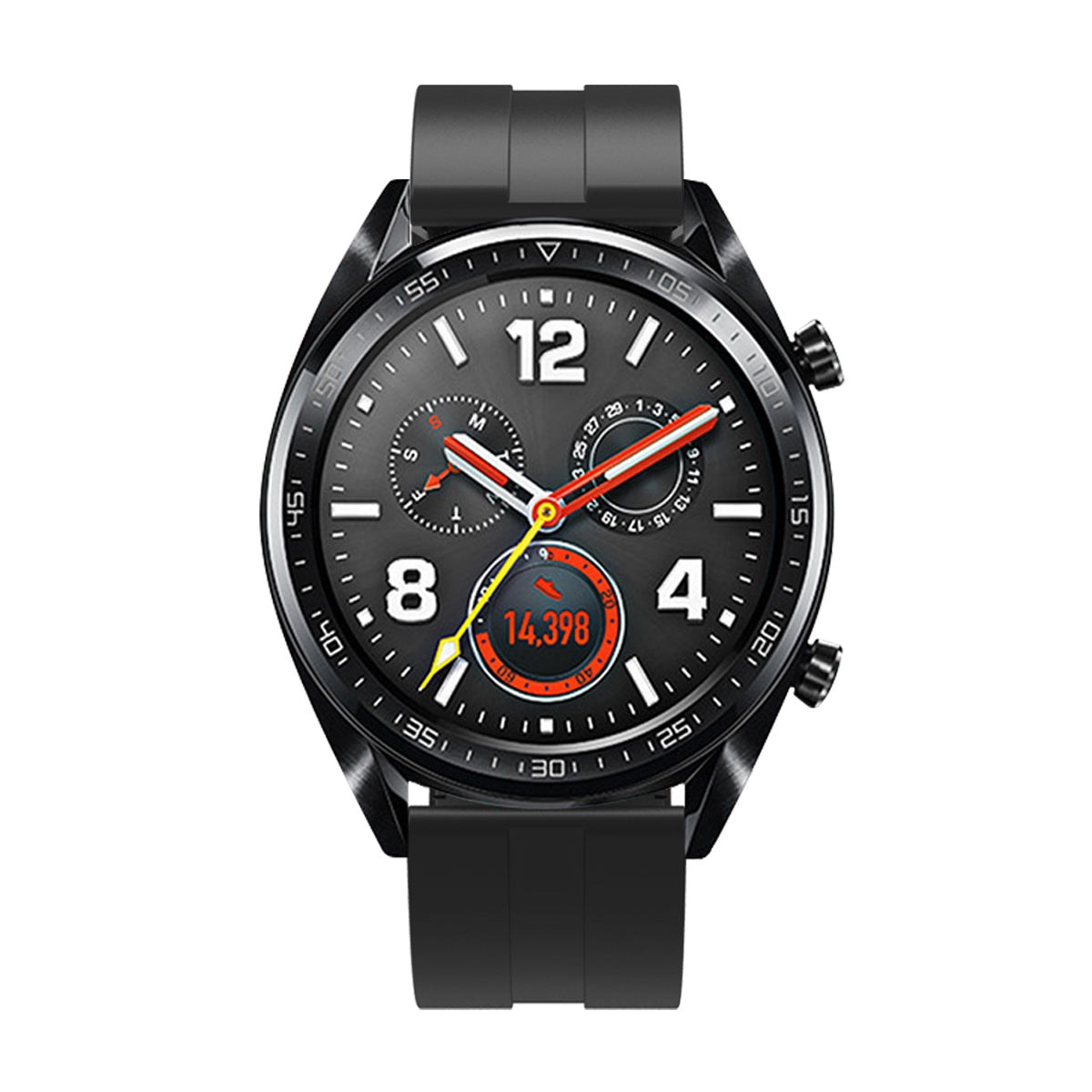 22mm Silicone Watch Strap Replacement Adjustable Watch Band for Huawei Watch GT
