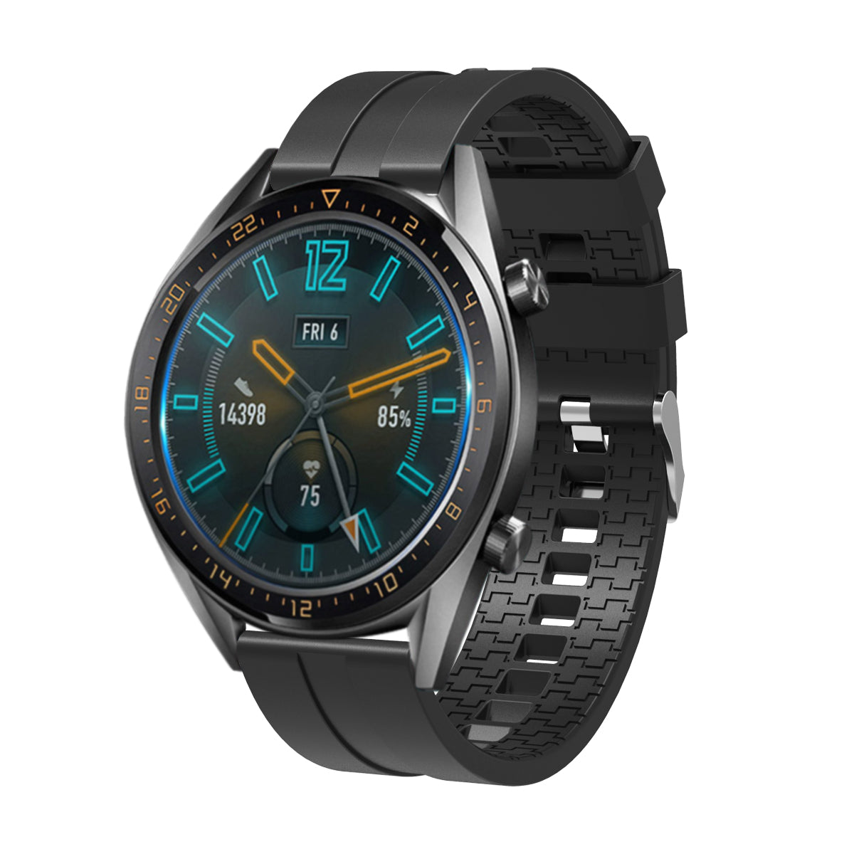 22mm Silicone Watch Strap Replacement Adjustable Watch Band for Huawei Watch GT