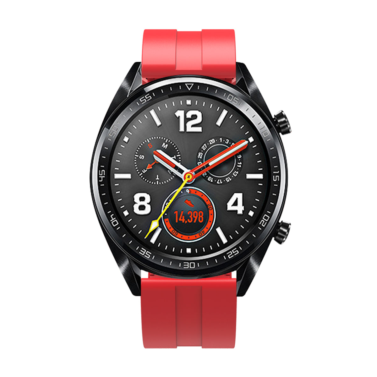 22mm Silicone Watch Strap Replacement Adjustable Watch Band for Huawei Watch GT