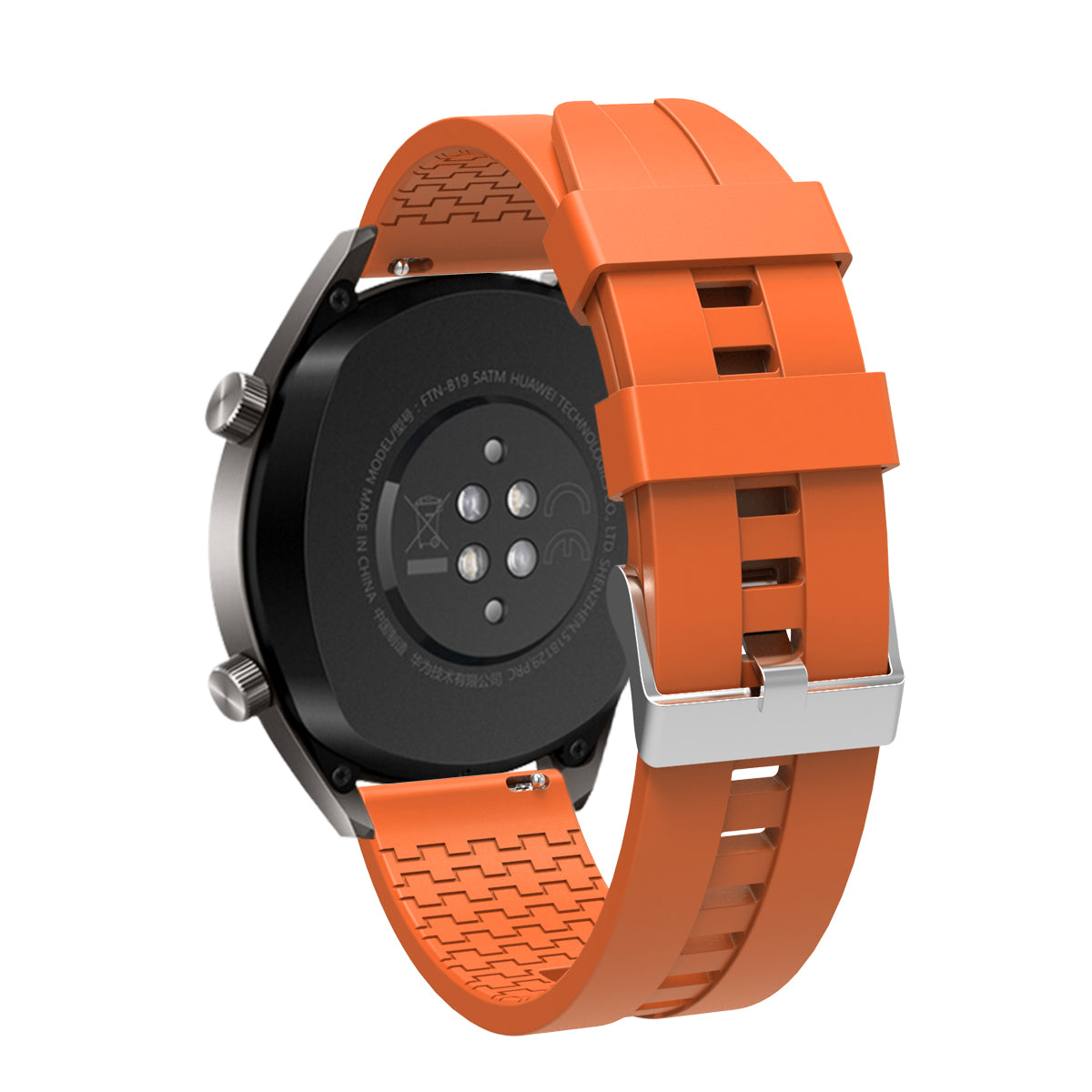 22mm Silicone Watch Strap Replacement Adjustable Watch Band for Huawei Watch GT