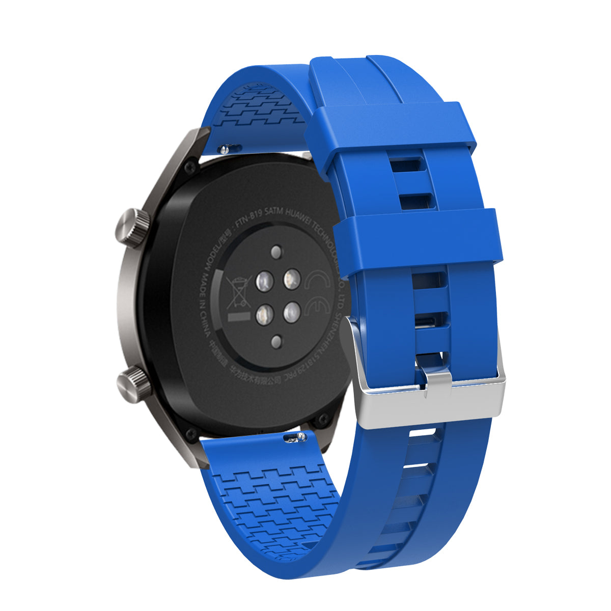 22mm Silicone Watch Strap Replacement Adjustable Watch Band for Huawei Watch GT