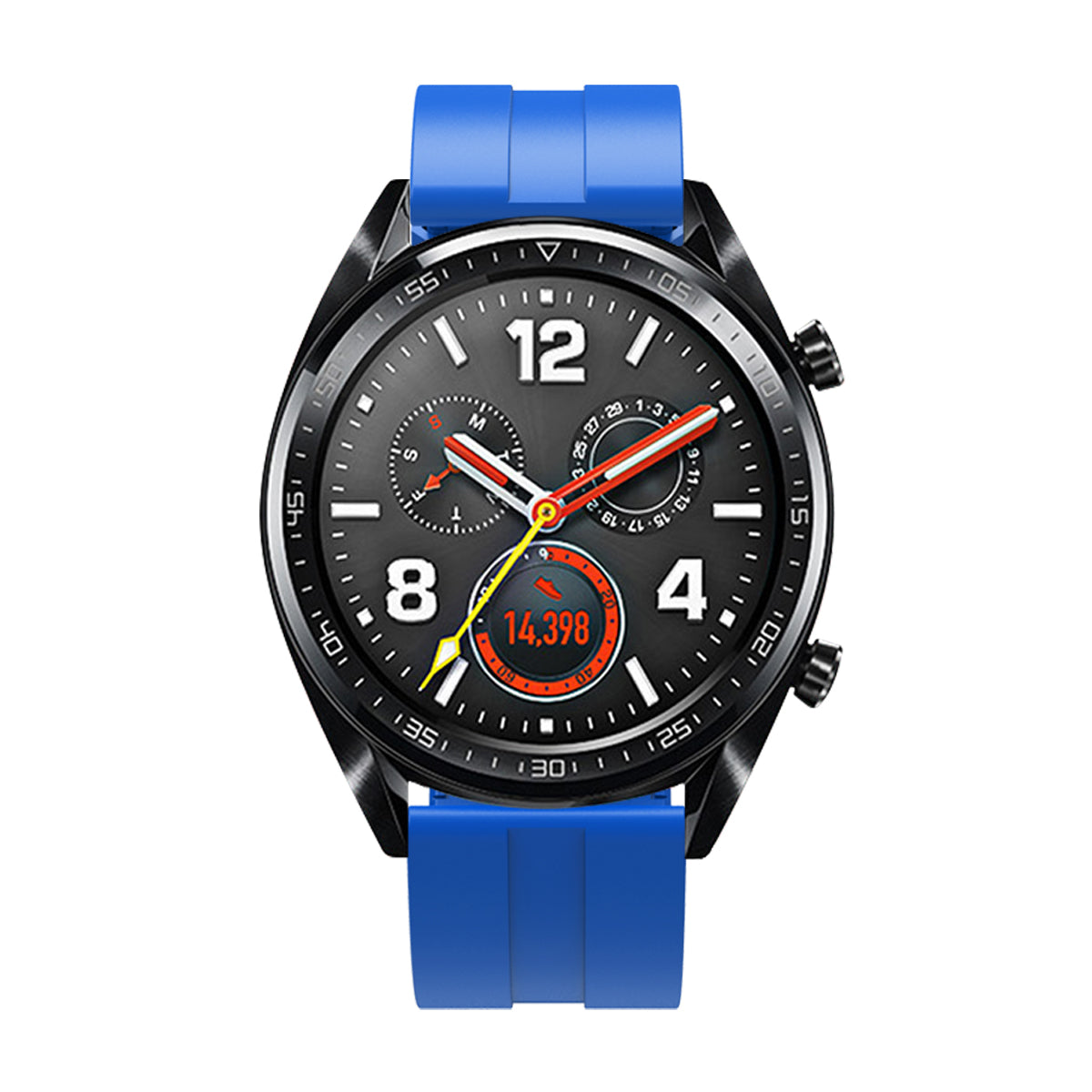 22mm Silicone Watch Strap Replacement Adjustable Watch Band for Huawei Watch GT