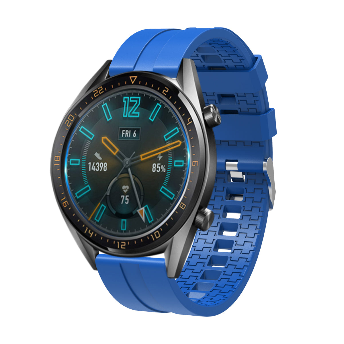 22mm Silicone Watch Strap Replacement Adjustable Watch Band for Huawei Watch GT