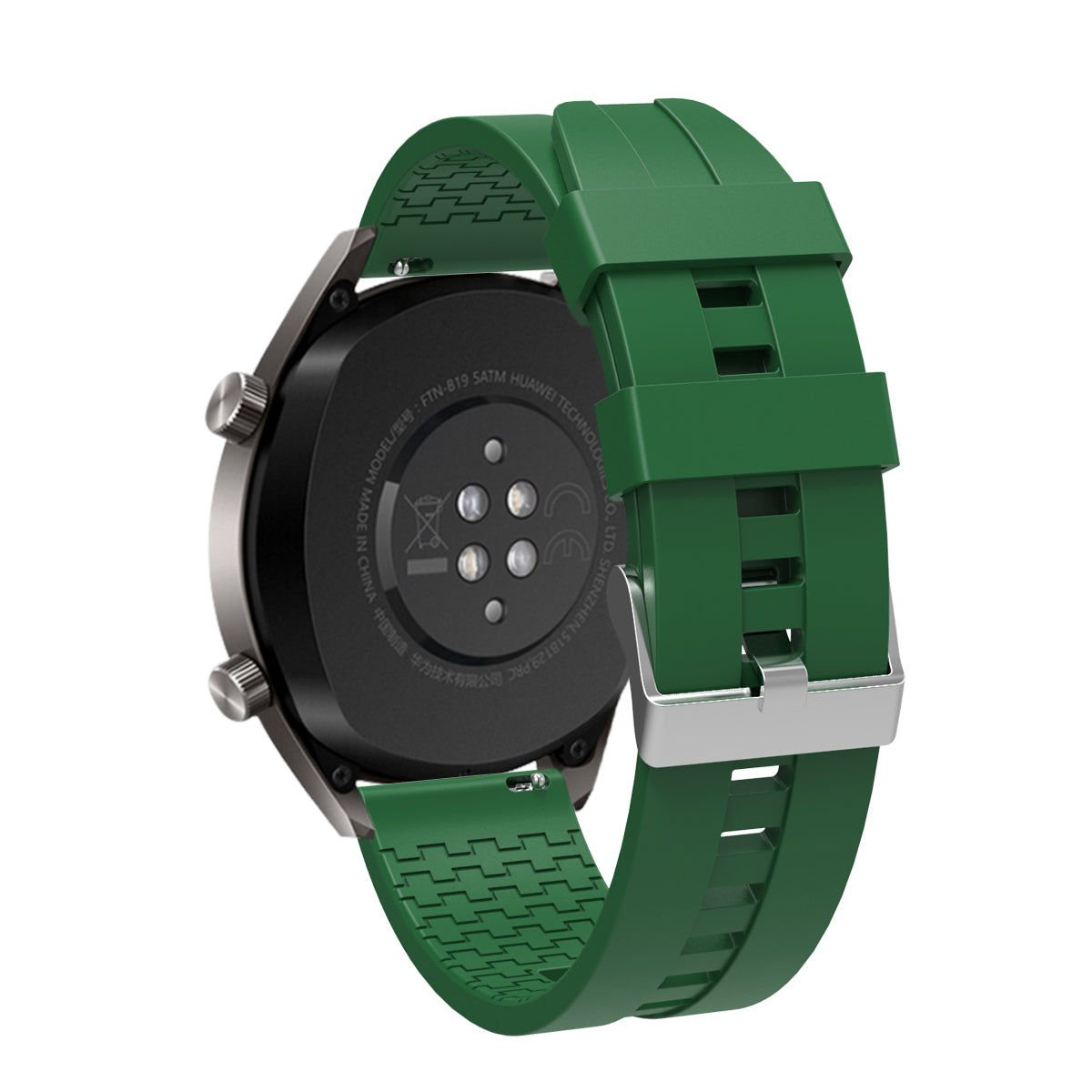 22mm Silicone Watch Strap Replacement Adjustable Watch Band for Huawei Watch GT