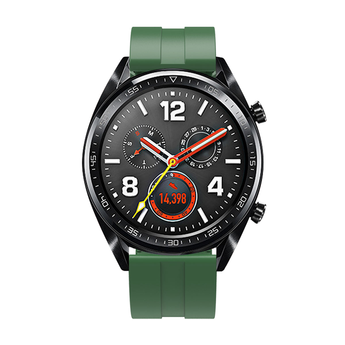 22mm Silicone Watch Strap Replacement Adjustable Watch Band for Huawei Watch GT