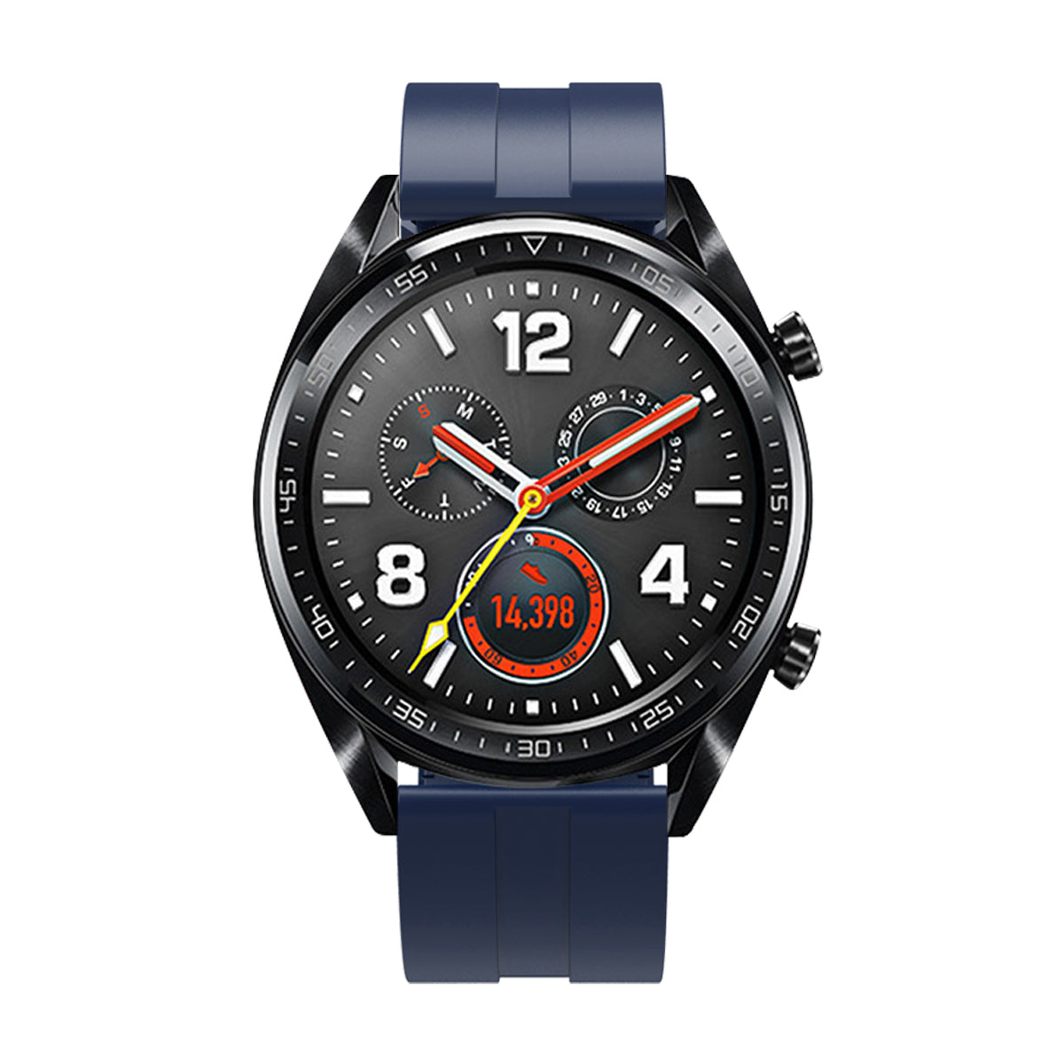 22mm Silicone Watch Strap Replacement Adjustable Watch Band for Huawei Watch GT