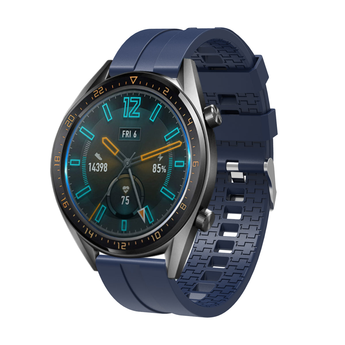 22mm Silicone Watch Strap Replacement Adjustable Watch Band for Huawei Watch GT