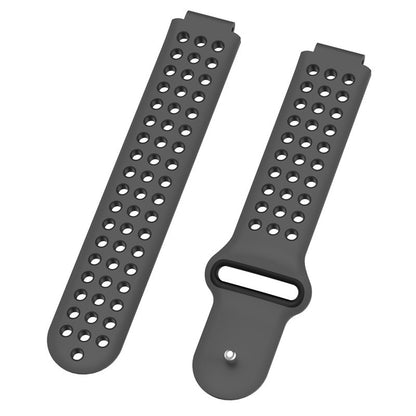 26mm Dual-colors Silicone Watch Strap Band for Garmin Forerunner 735XT/220/230/235/620/630