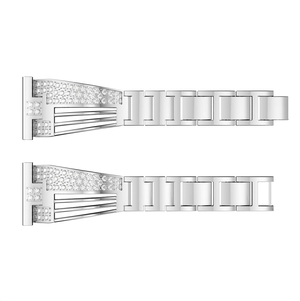 22mm Sector Shape Diamond Metal Watch Band for Samsung Galaxy Watch 46mm / Gear S3
