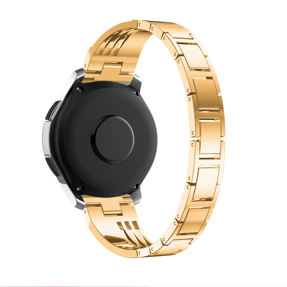 22mm Sector Shape Diamond Metal Watch Band for Samsung Galaxy Watch 46mm / Gear S3