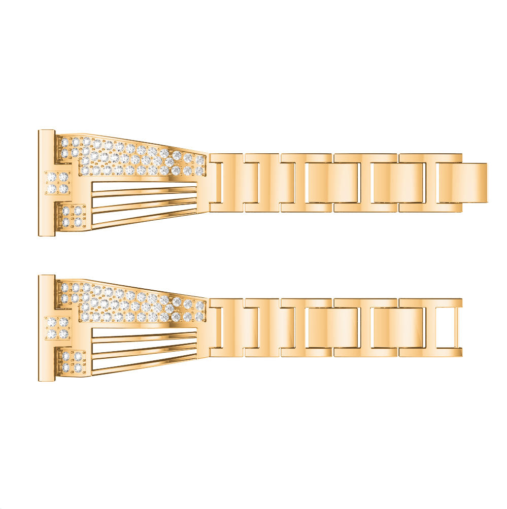 22mm Sector Shape Diamond Metal Watch Band for Samsung Galaxy Watch 46mm / Gear S3