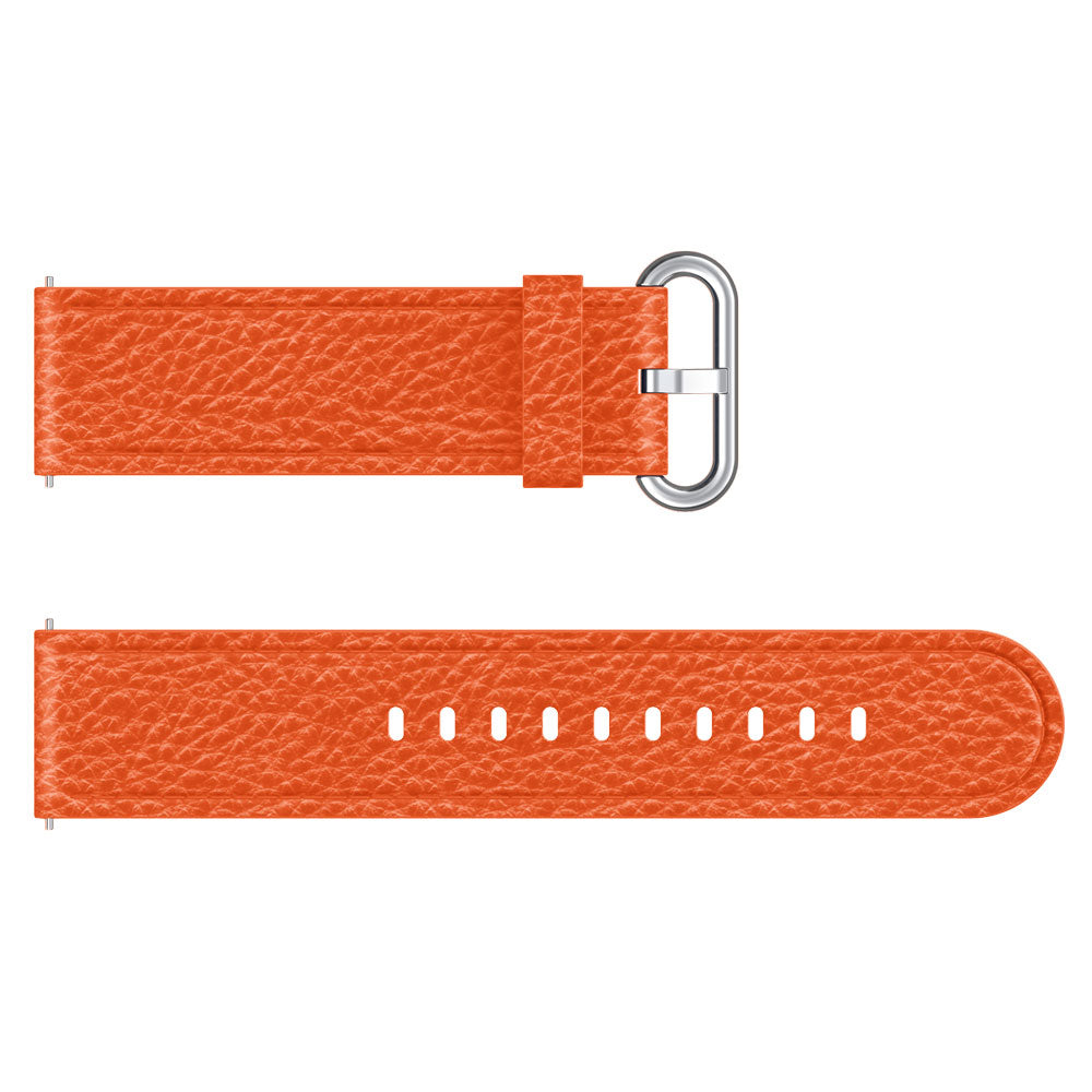 22mm Classic Buckle Genuine Leather Smart Watch Band for Samsung Galaxy Watch 46mm/Gear S3 Classic/Gear S3 Frontier