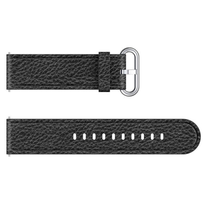 22mm Classic Metal Buckle Genuine Leather Smart Watch Strap for Samsung Gear S3 Classic/Galaxy Watch 46mm