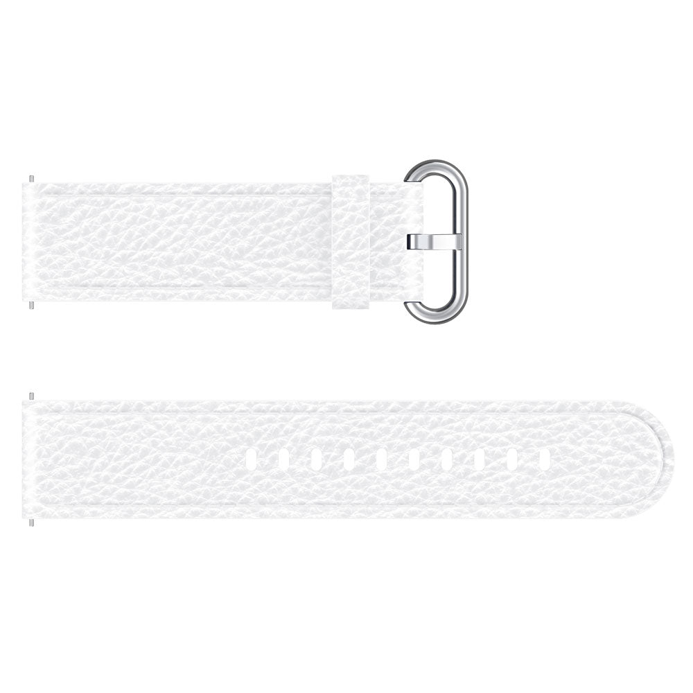 22mm Classic Metal Buckle Genuine Leather Smart Watch Strap for Samsung Gear S3 Classic/Galaxy Watch 46mm
