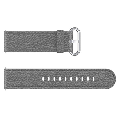 22mm Classic Metal Buckle Genuine Leather Smart Watch Strap for Samsung Gear S3 Classic/Galaxy Watch 46mm