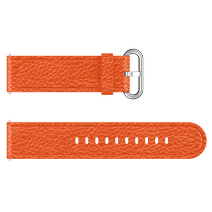 22mm Classic Metal Buckle Genuine Leather Smart Watch Strap for Samsung Gear S3 Classic/Galaxy Watch 46mm