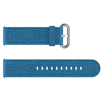 22mm Classic Metal Buckle Genuine Leather Smart Watch Strap for Samsung Gear S3 Classic/Galaxy Watch 46mm
