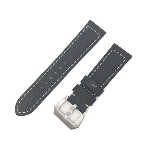 22mm Genuine Leather Watch Band Strap for Samsung Gear S3 Frontier / S3 Classic