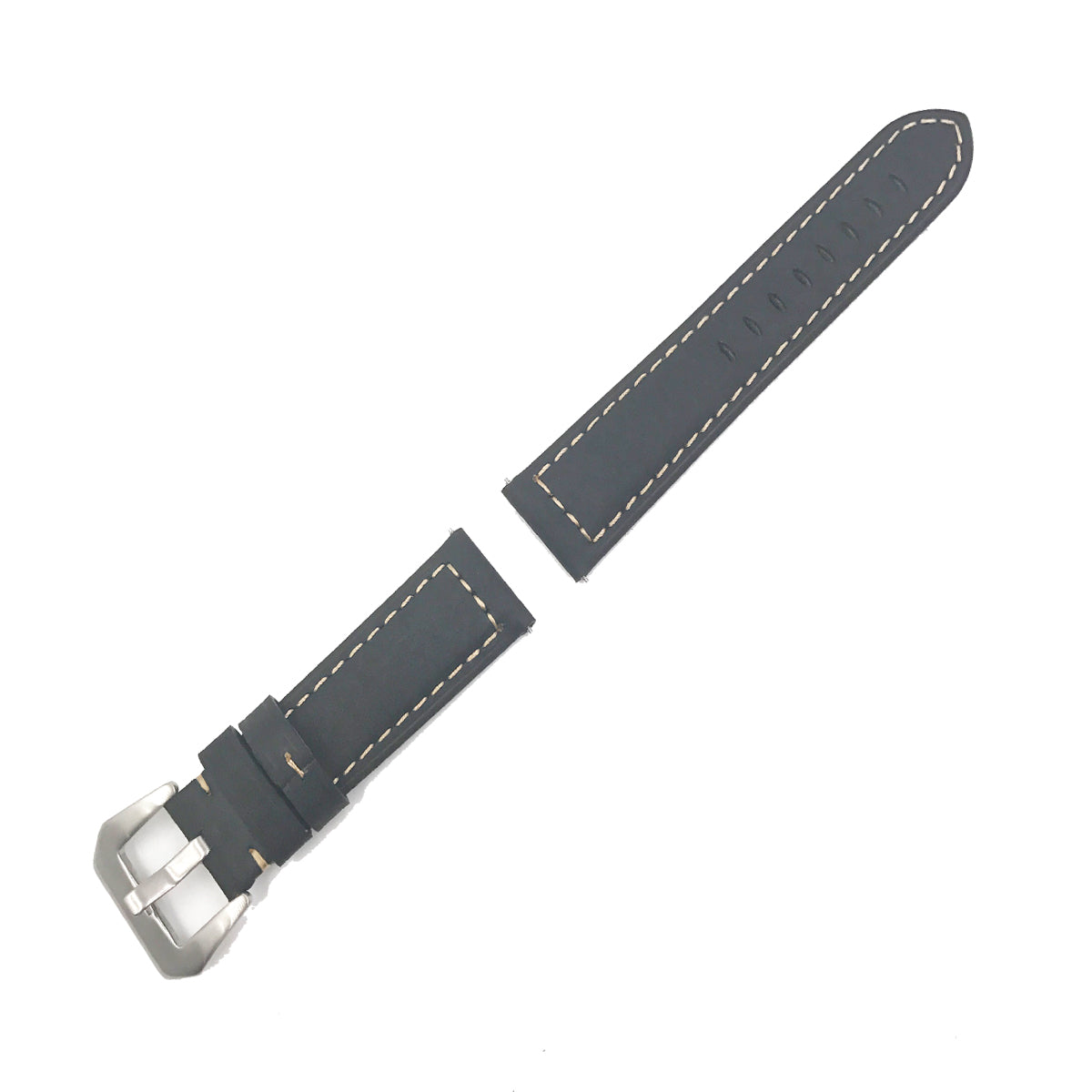 22mm Genuine Leather Watch Band Strap for Samsung Gear S3 Frontier / S3 Classic