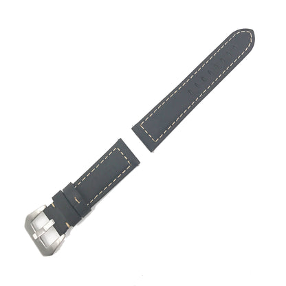 22mm Genuine Leather Watch Band Strap for Samsung Gear S3 Frontier / S3 Classic