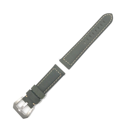 22mm Genuine Leather Watch Band Strap for Samsung Gear S3 Frontier / S3 Classic