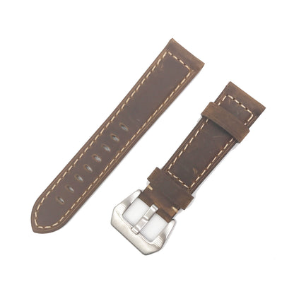 22mm Genuine Leather Watch Band Strap for Samsung Gear S3 Frontier / S3 Classic