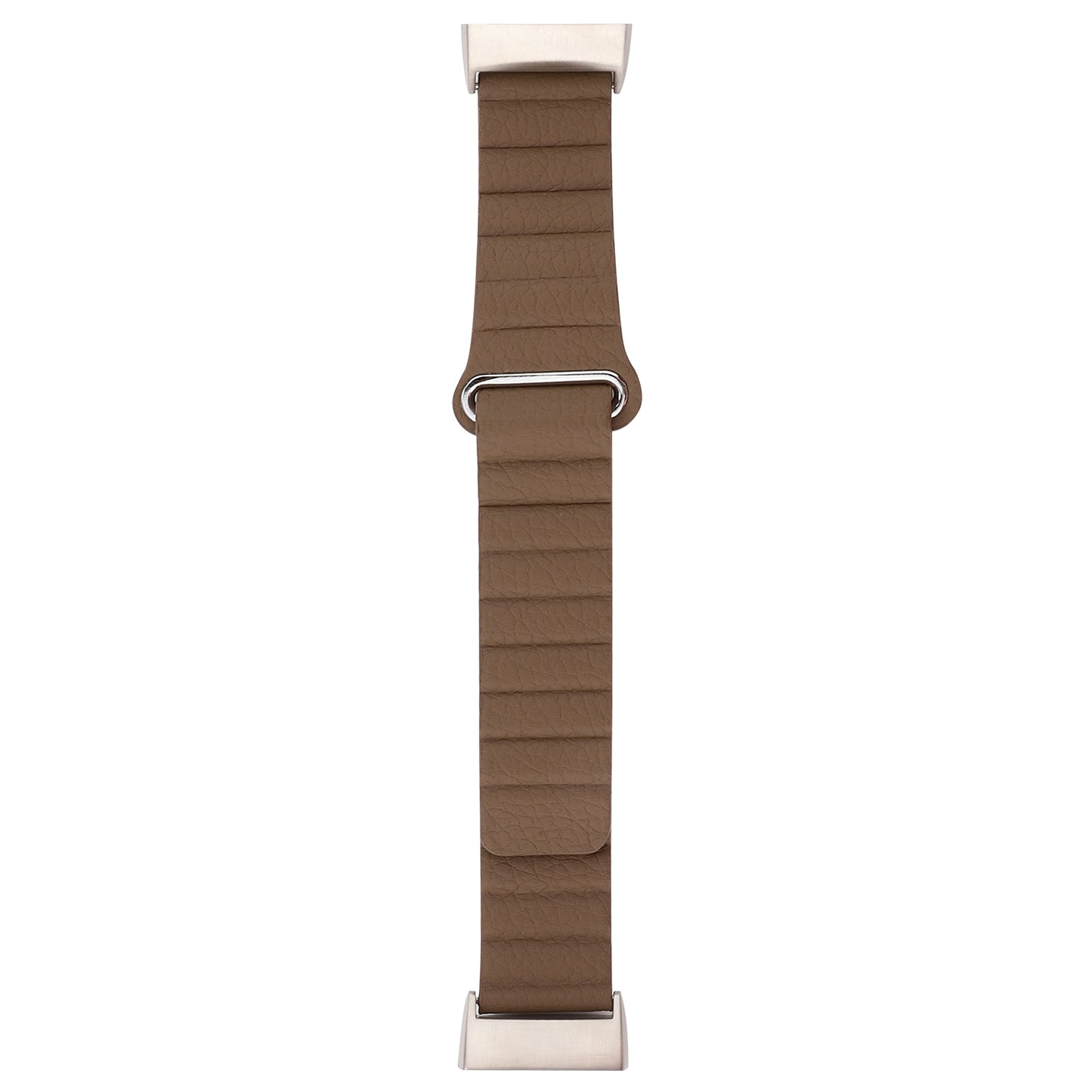 Magnetic Loop Genuine Leather Watch Band for Fitbit Charge 3