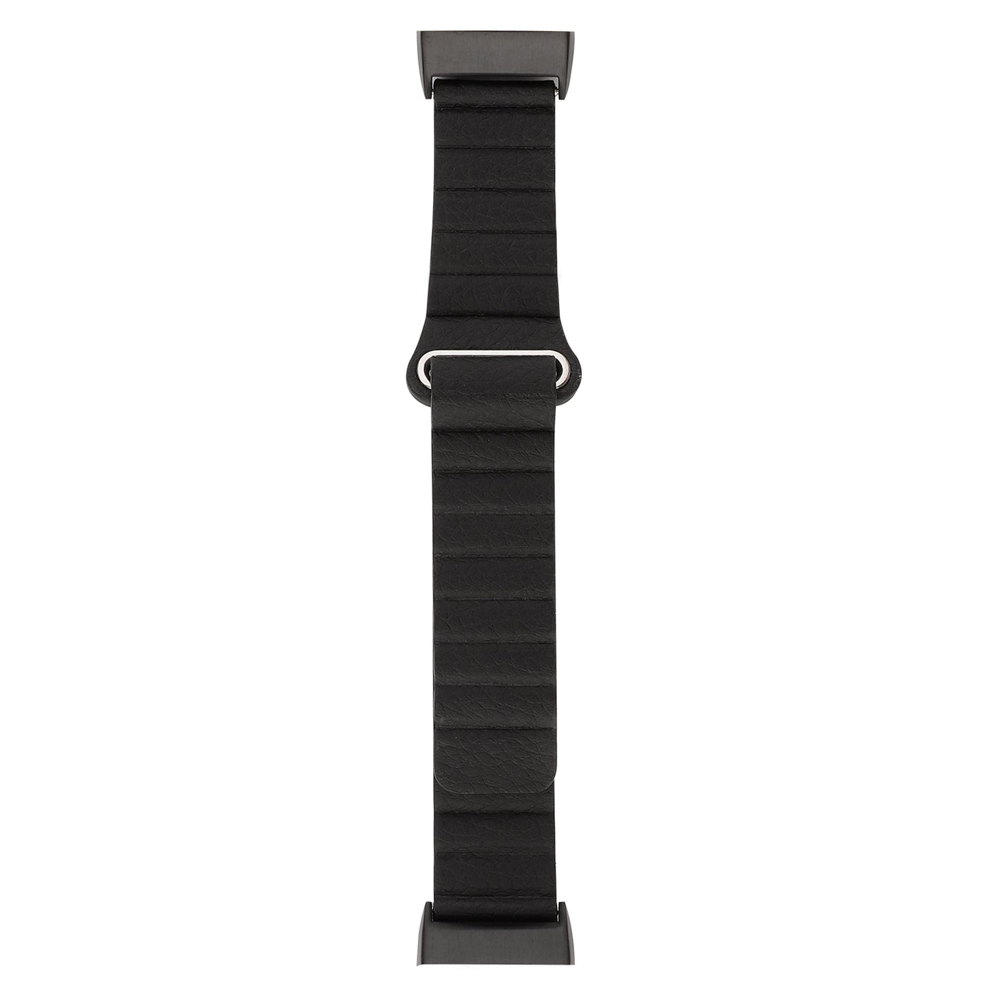 Magnetic Loop Genuine Leather Watch Band for Fitbit Charge 3