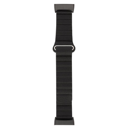 Magnetic Loop Genuine Leather Watch Band for Fitbit Charge 3