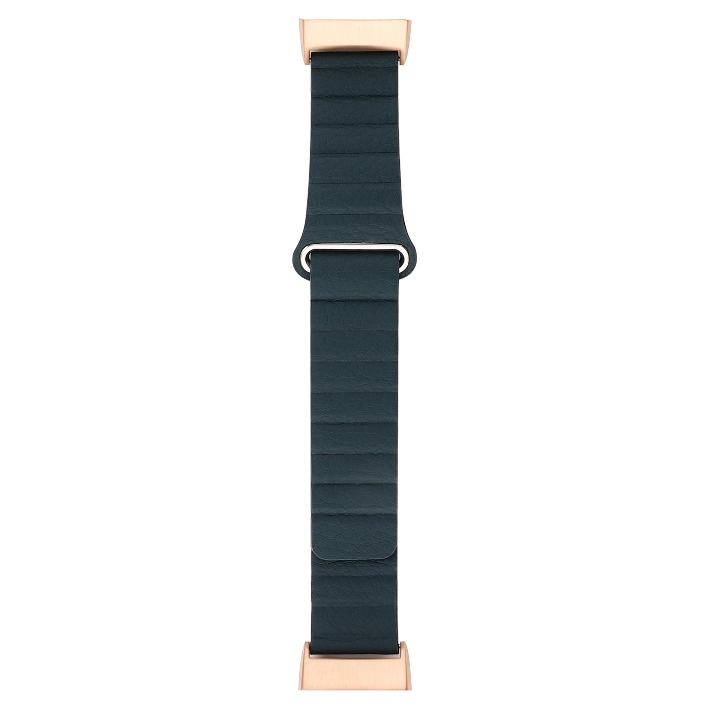 Magnetic Loop Genuine Leather Watch Band for Fitbit Charge 3