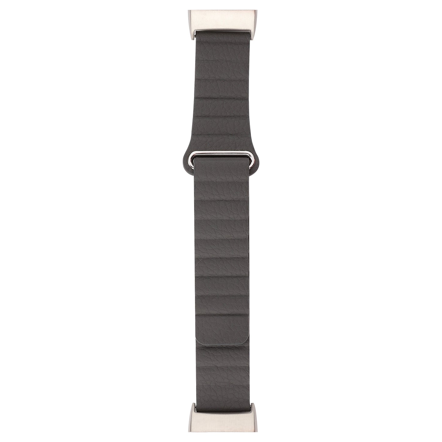 Magnetic Loop Genuine Leather Watch Band for Fitbit Charge 3