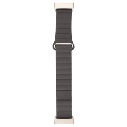 Magnetic Loop Genuine Leather Watch Band for Fitbit Charge 3