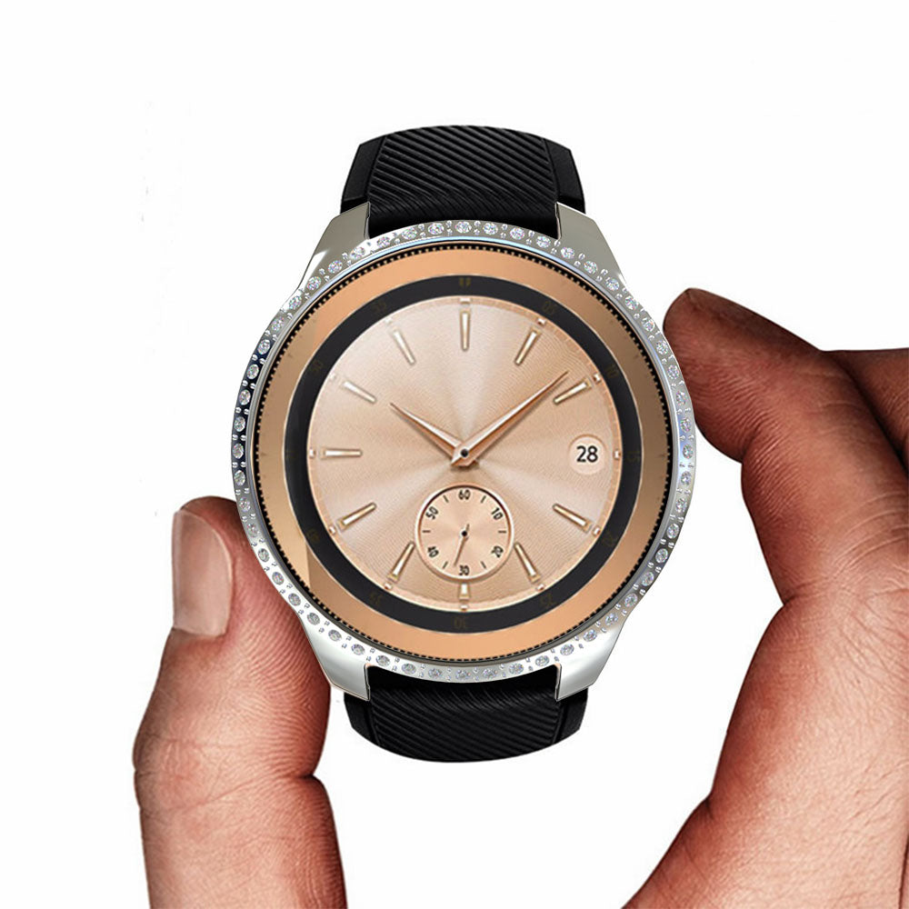 Rhinestone Decor PC Bumper Case for Samsung Galaxy Watch 42mm