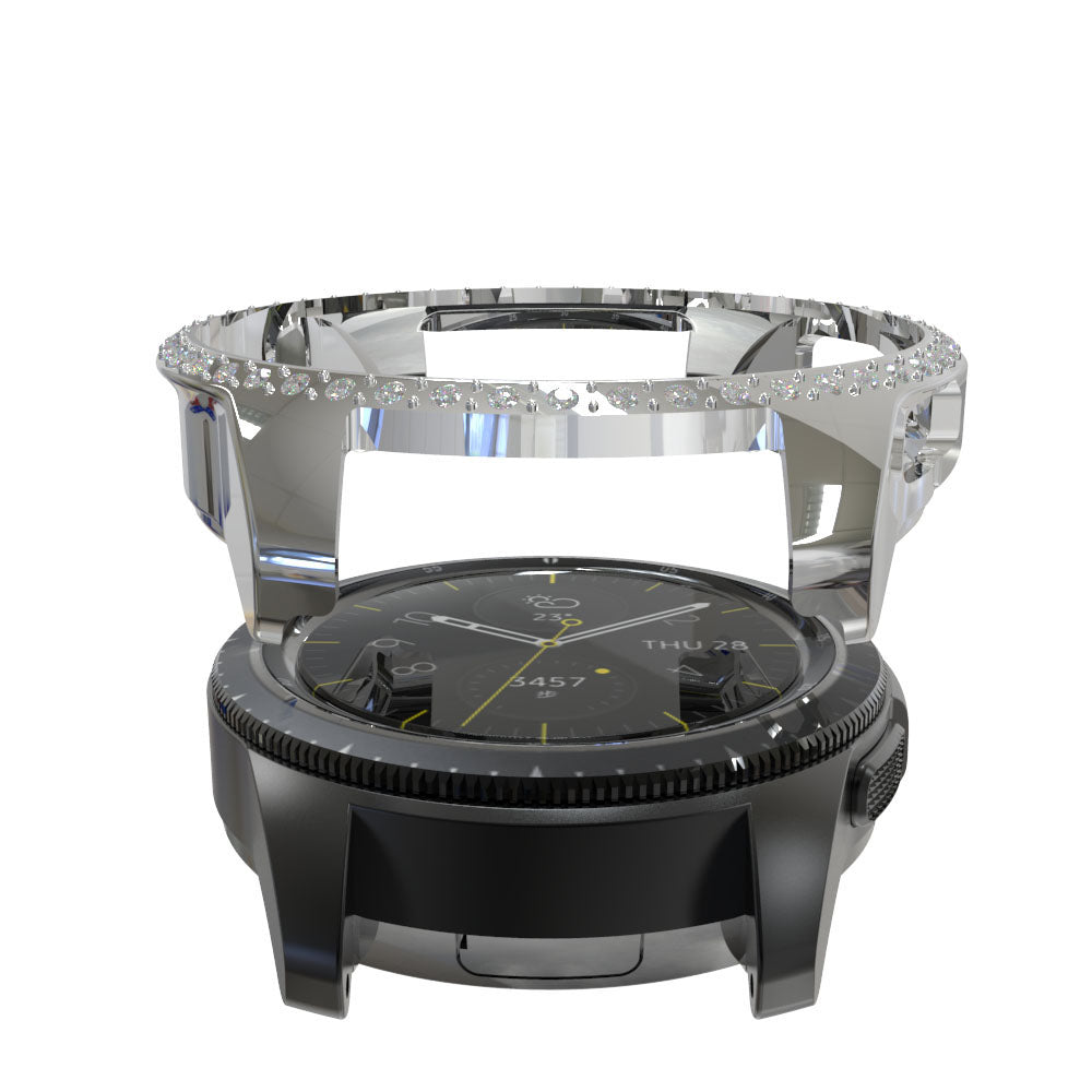 Rhinestone Decor PC Bumper Case for Samsung Galaxy Watch 42mm